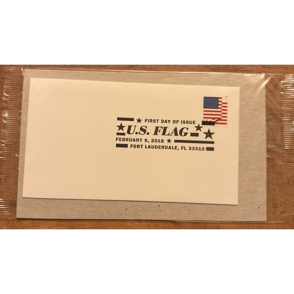 US Flag FDC 2018 First Day Cover Sealed New